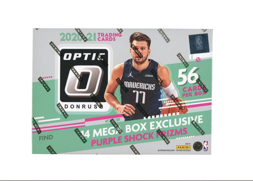 2020-2021 Panini Optic Basketball Mega Box (Purple Prizm) - Quick Strike