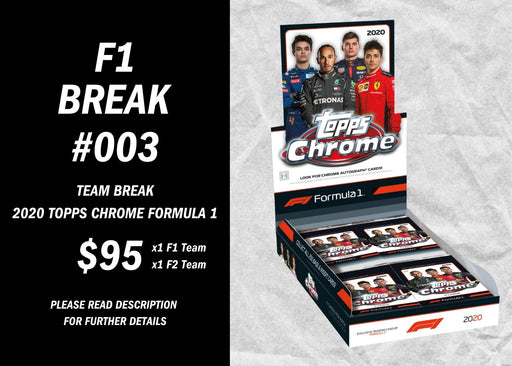 2020 Topps® Formula 1 Chrome - Break #003 - Quick Strike