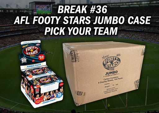 Break #36 - 2022 AFL Select Footy Stars Jumbo Case - Quick Strike