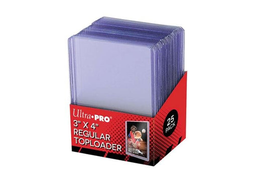 Ultra Pro 3" x 4" Regular Toploader Card Protectors - Quick Strike